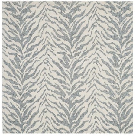 Safavieh 6 x 6 ft. Marbella Handwoven Square Area Rug, Blue and Ivory MRB632C-6SQ
